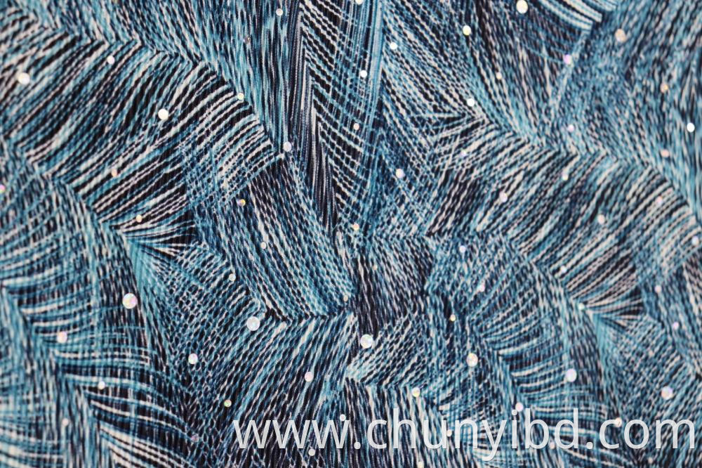 Factory Wholesale Aop Chip Crepe Fabric